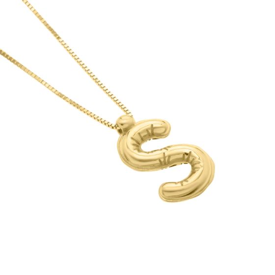 14K Yellow Gold - S