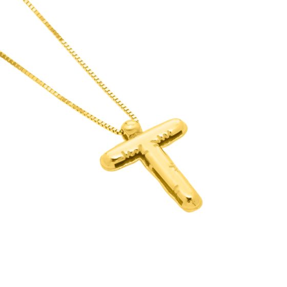 14K Yellow Gold - T