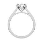 Round Lab-grown Diamond Bridal Ring — front