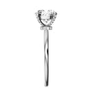 Round Natural Diamond Bridal Ring — side