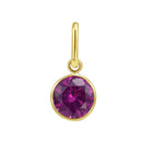 14K Yellow Gold - Pink Sapphire
