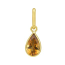 14K Yellow Gold - Citrine