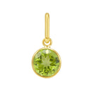 14K Yellow Gold - Peridot
