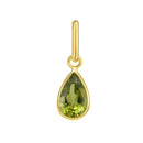 14K Yellow Gold - Peridot