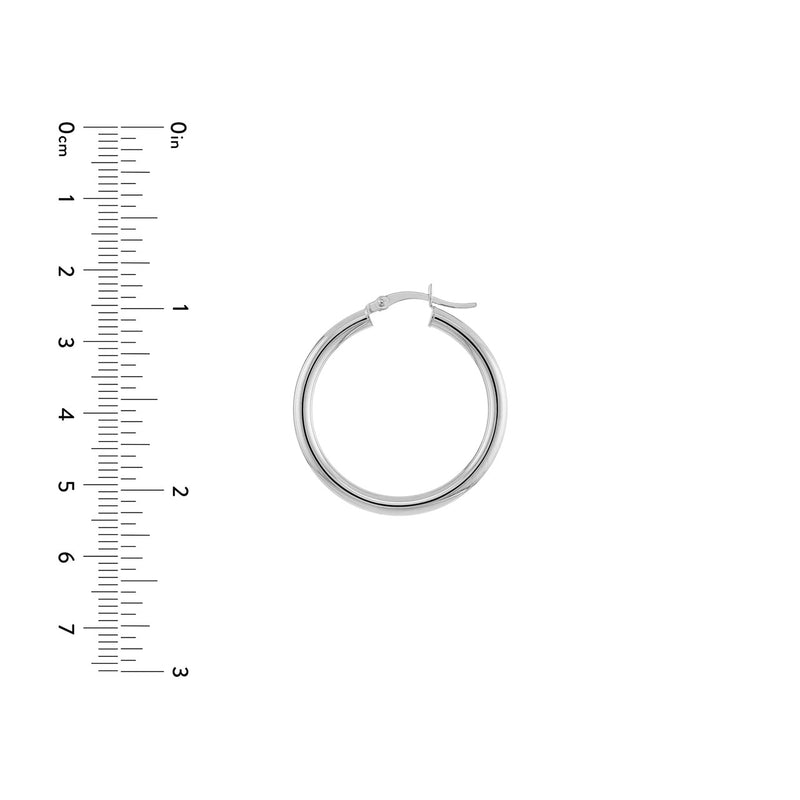 14K White Gold - Medium