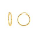14K Yellow Gold - Medium