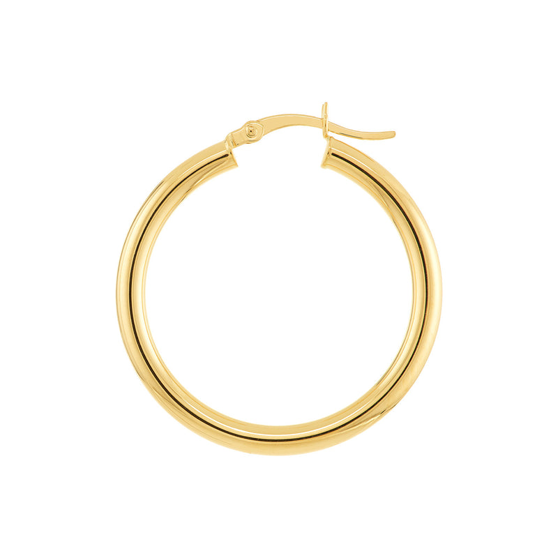 14K Yellow Gold - Medium