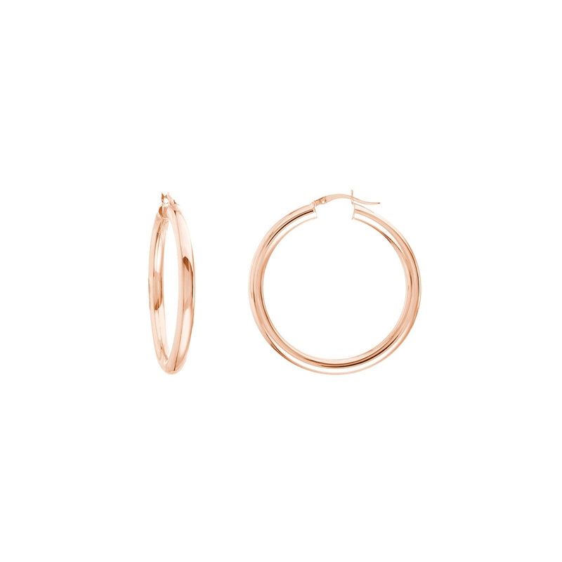 14K Rose Gold - Large