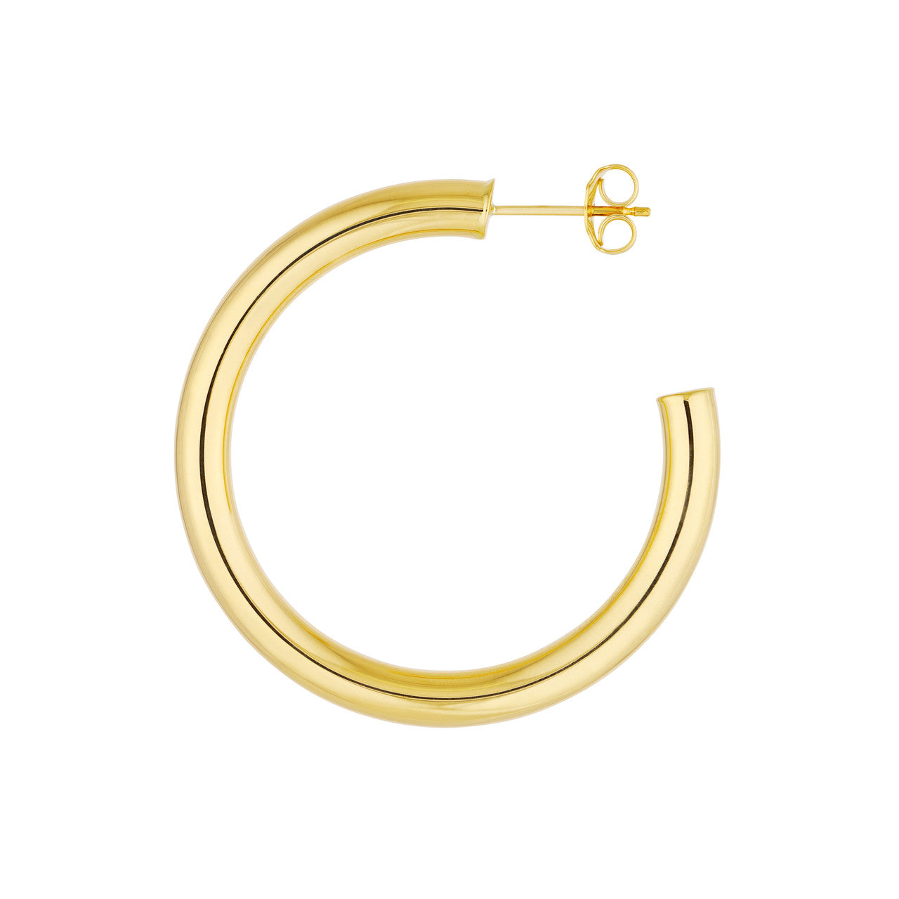 14K Yellow Gold - Medium