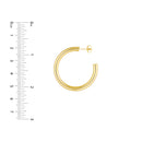 14K Yellow Gold - Medium