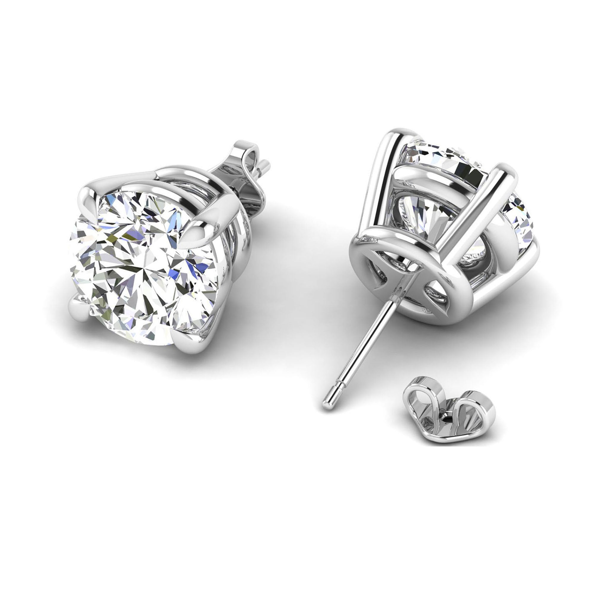 14K White Gold - 5.00