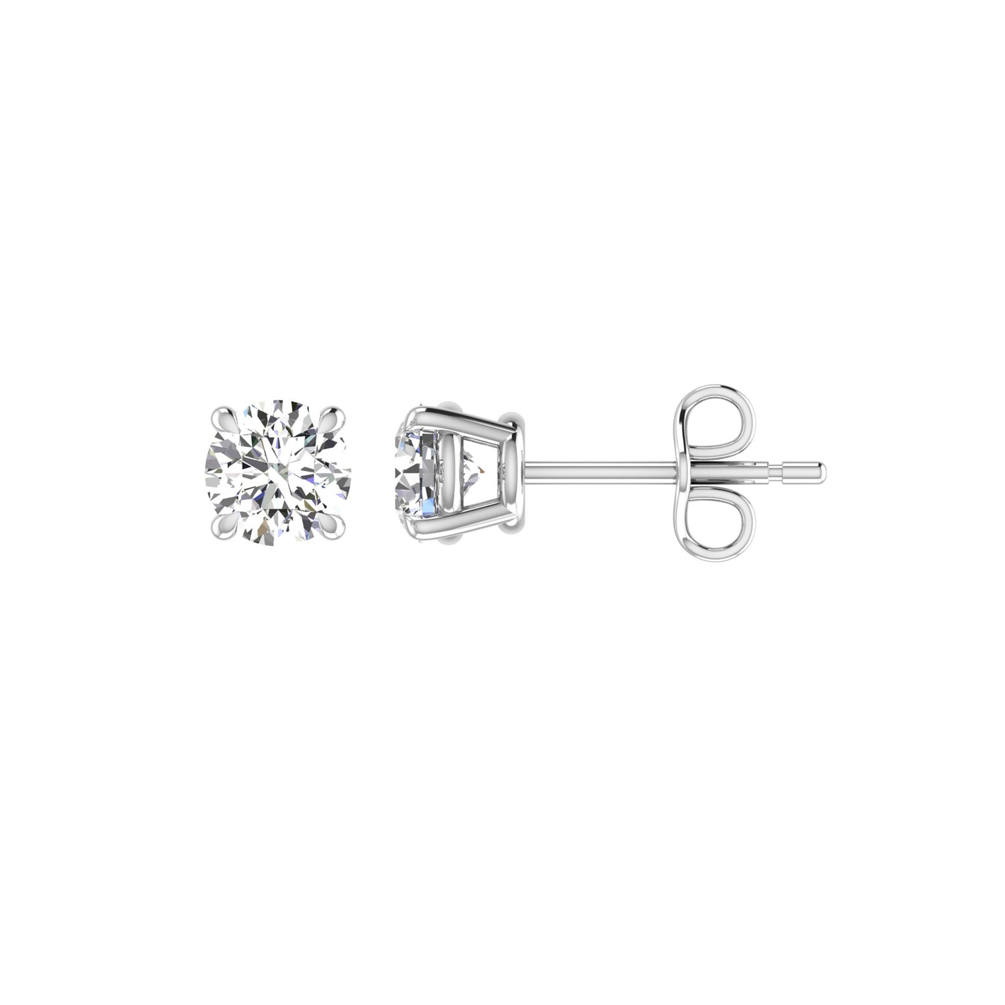 14K White Gold - 0.50