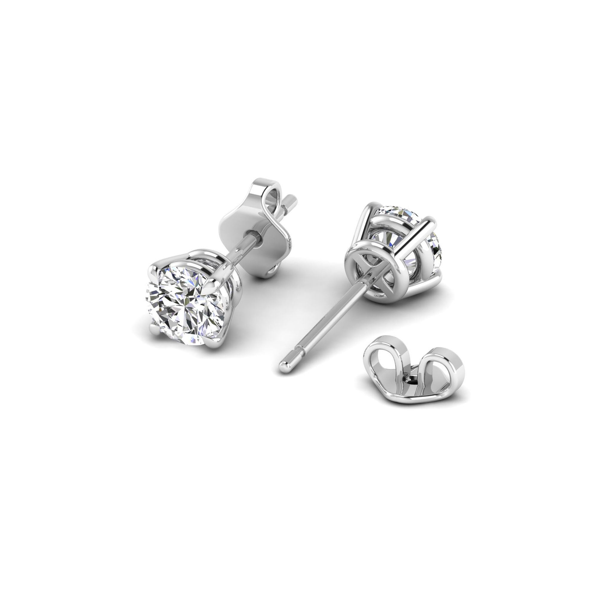 14K White Gold - 0.50