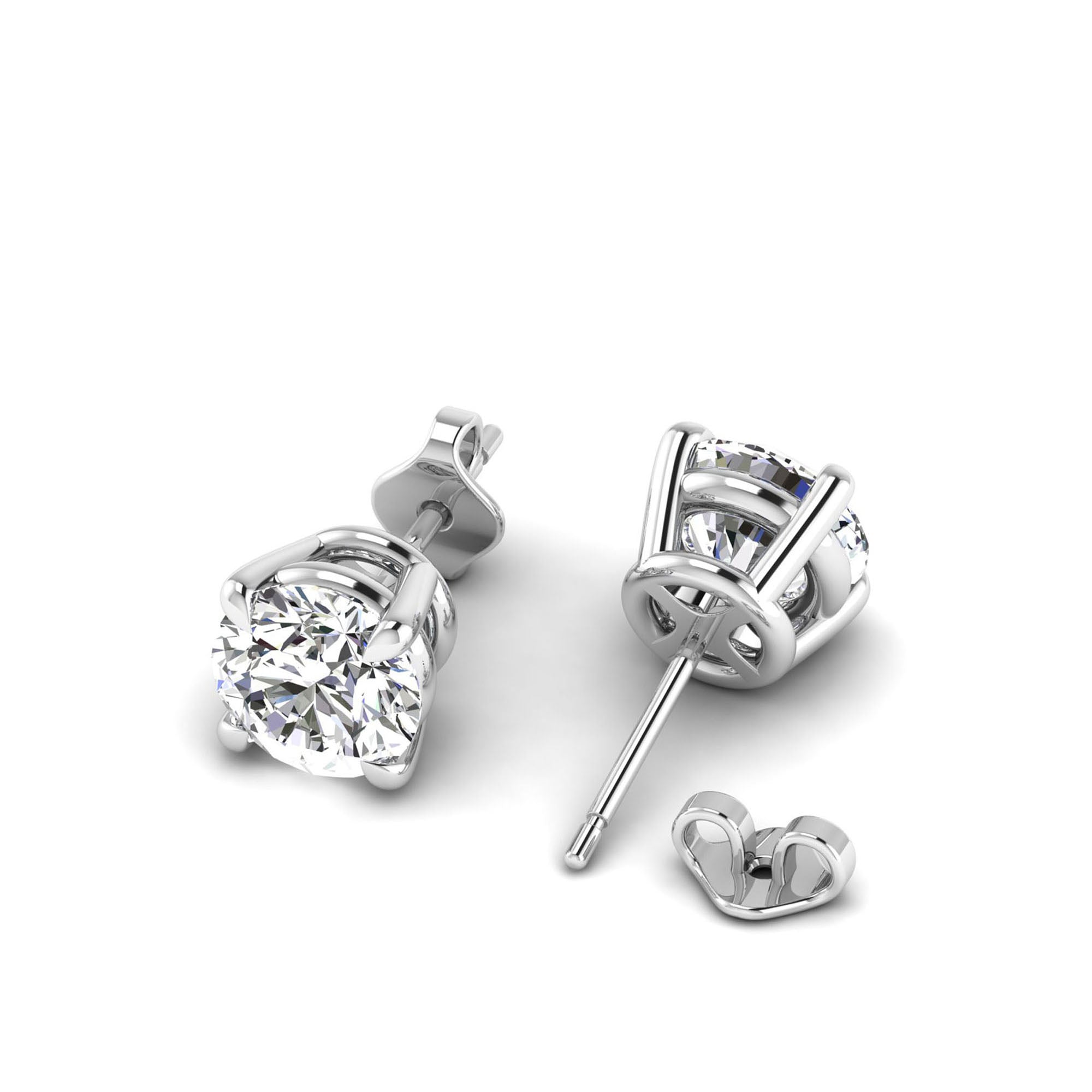 14K White Gold - 2.00