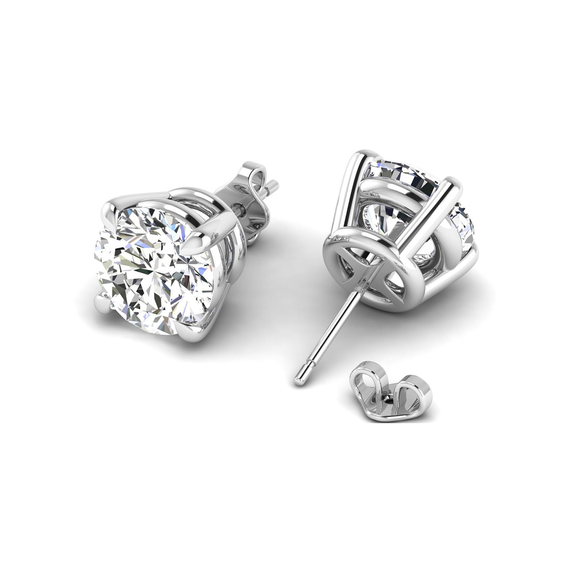 14K White Gold - 3.00