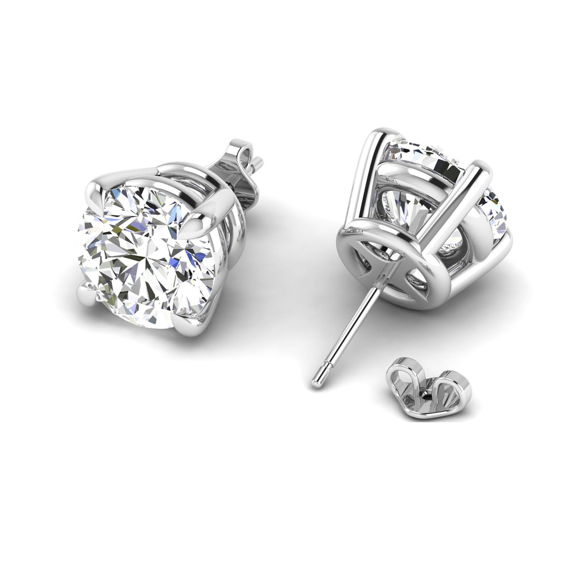 14K White Gold - 4.00