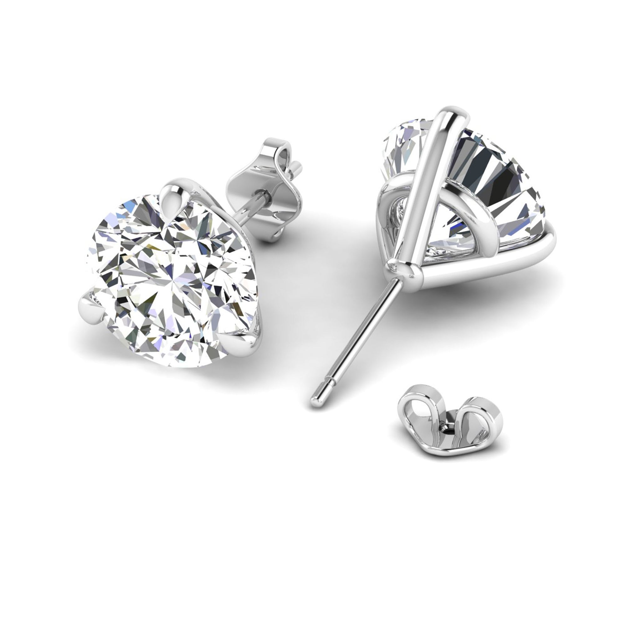 14K White Gold - 5.00