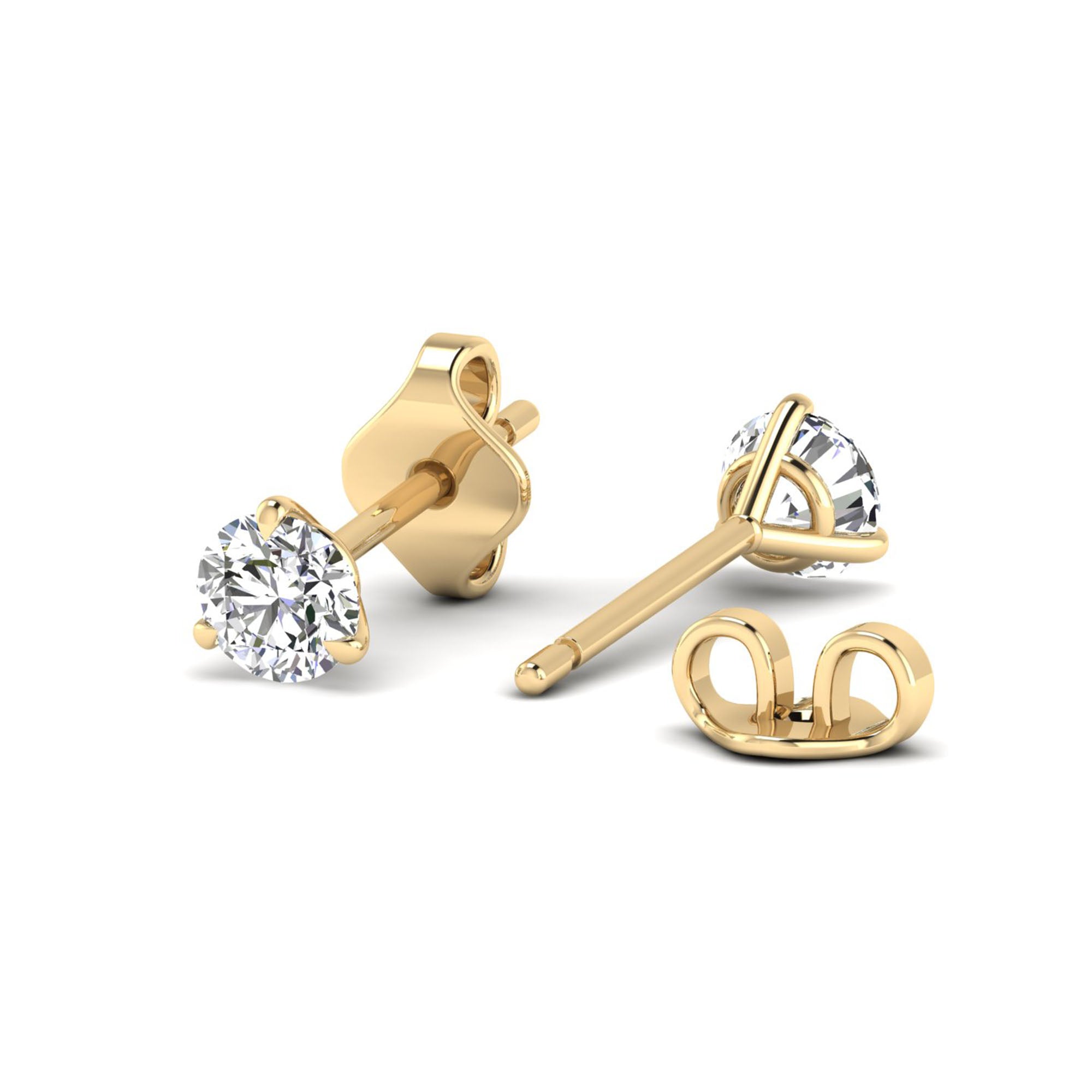 14K Yellow Gold - 0.25