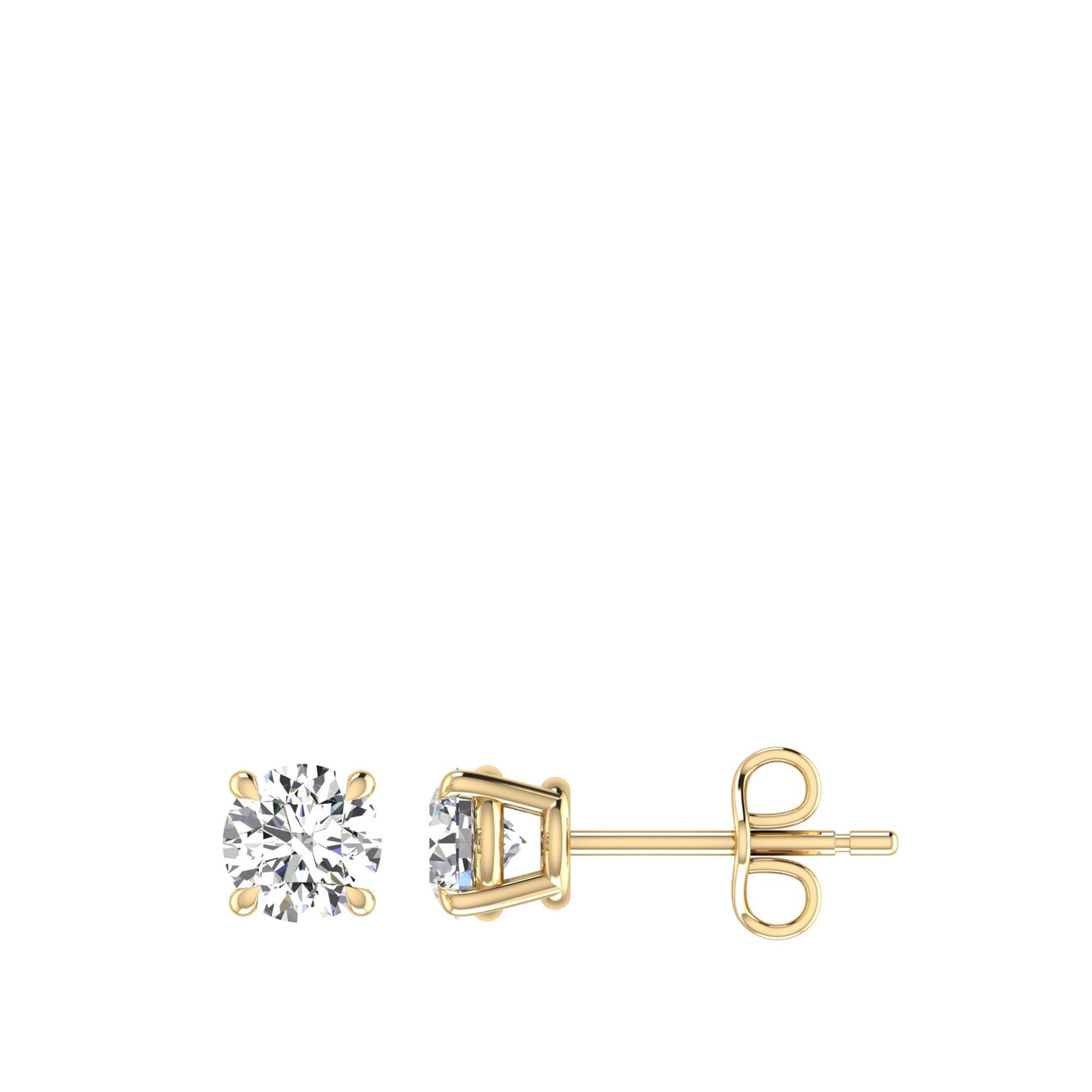 14K Yellow Gold - 0.50