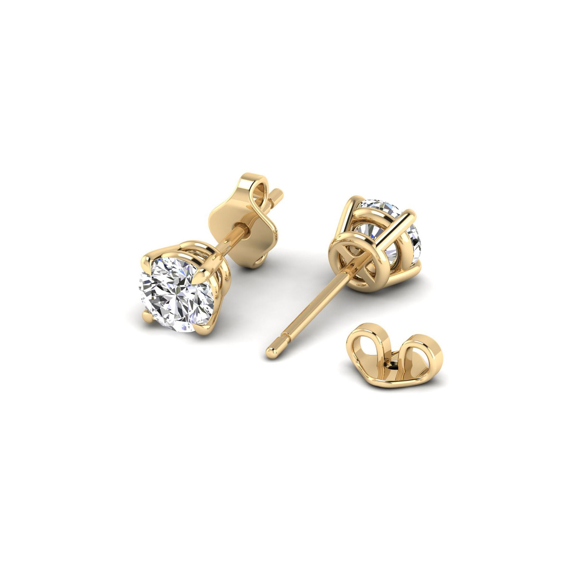 14K Yellow Gold - 0.50