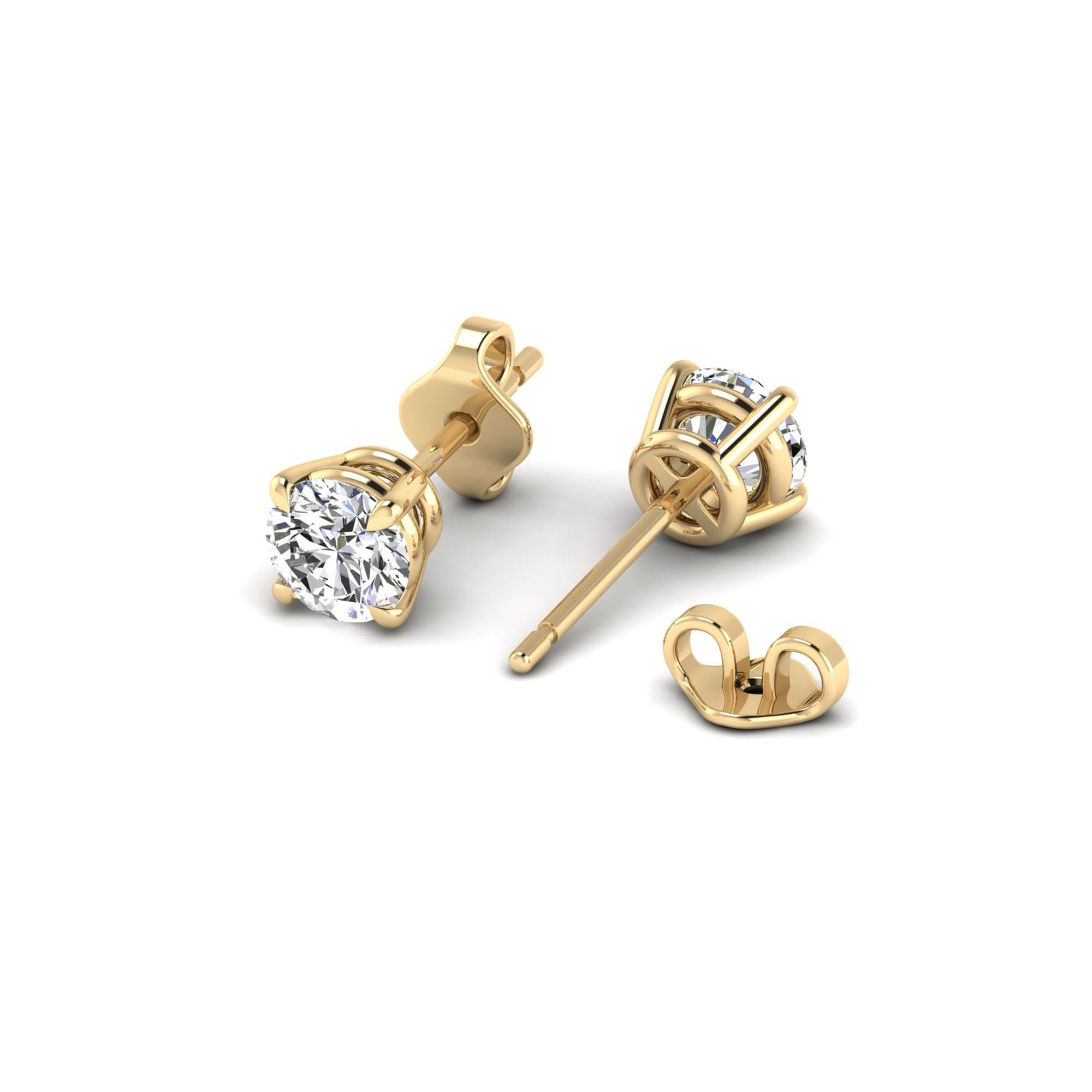 14K Yellow Gold - 0.50