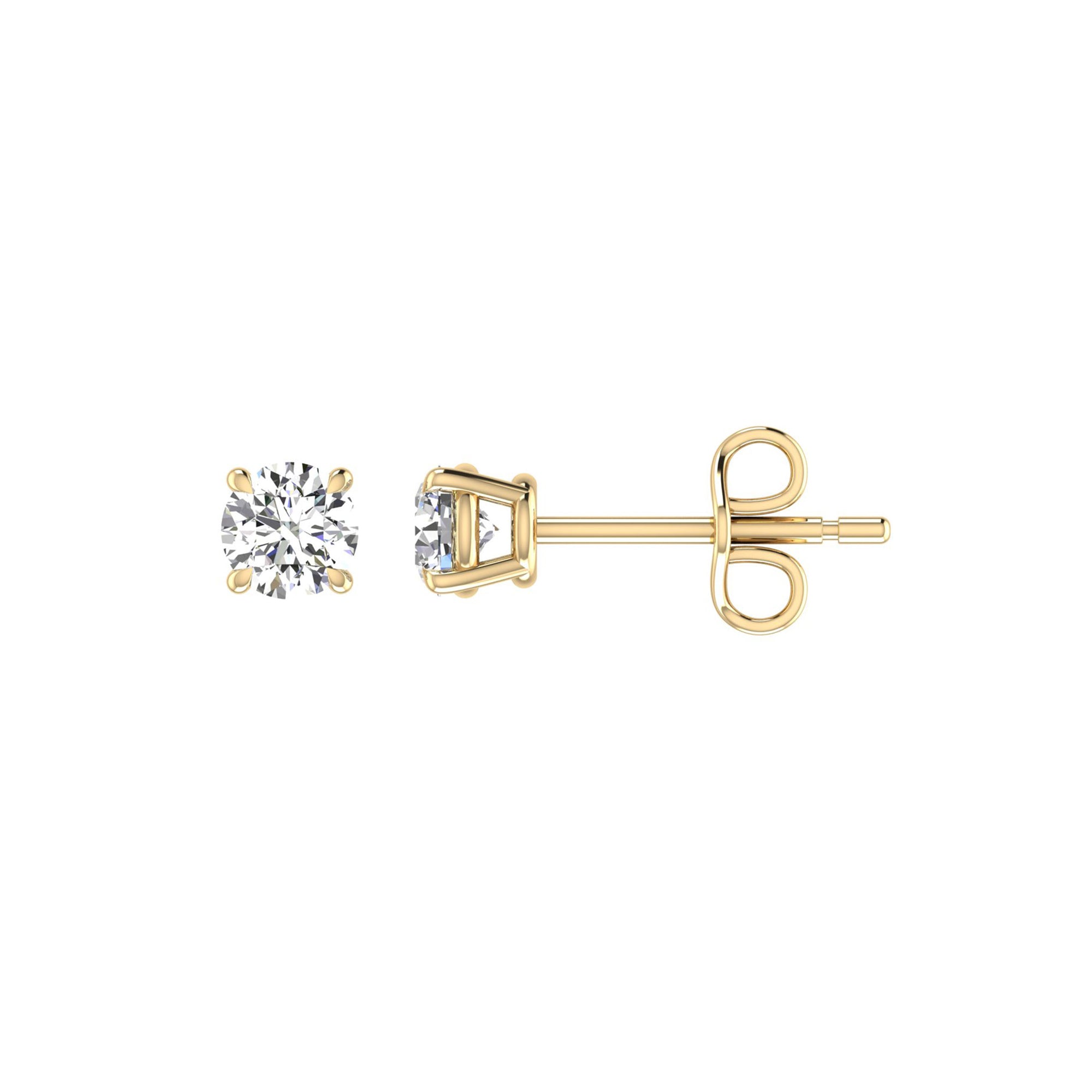 14K Yellow Gold - 0.25