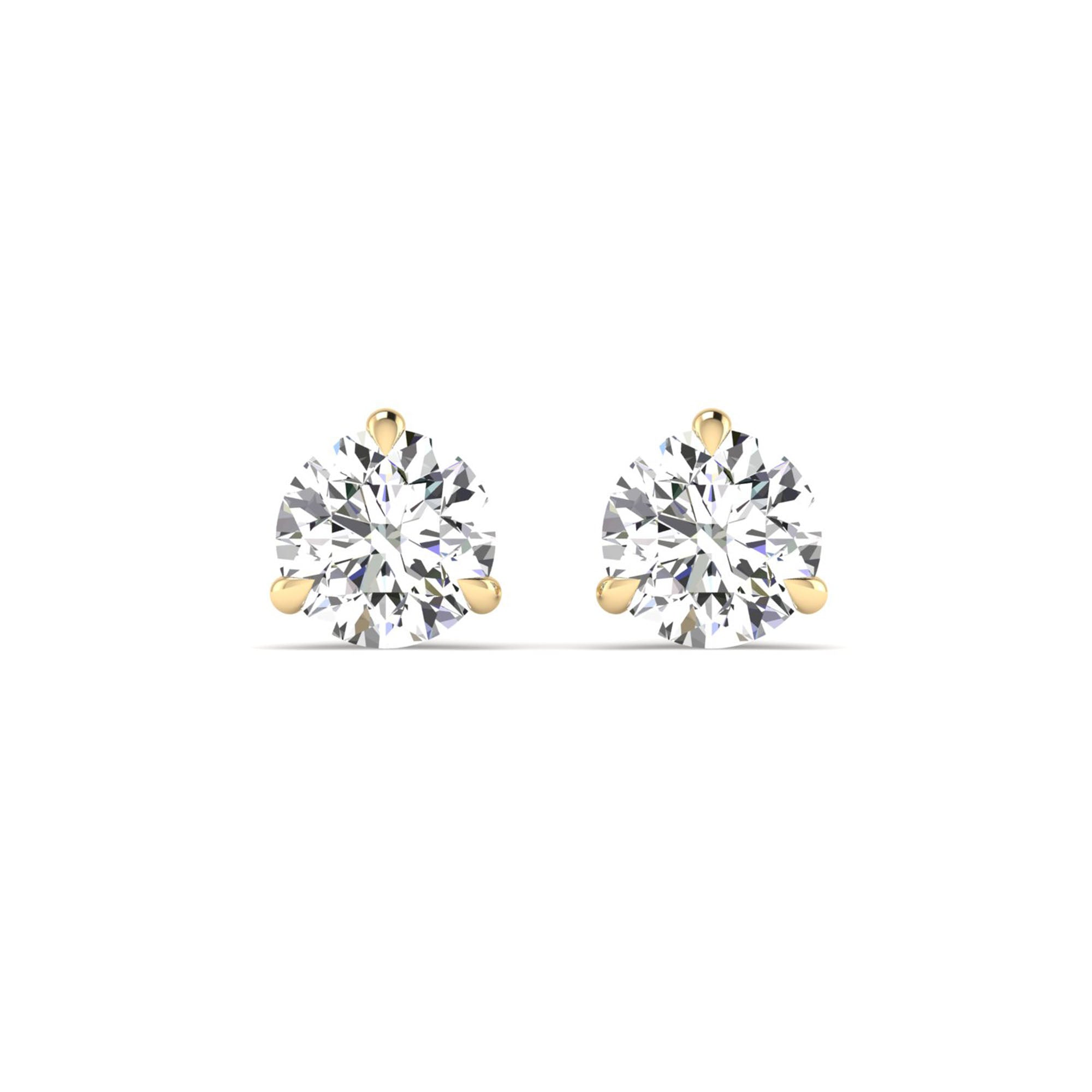 14K Yellow Gold - 0.50