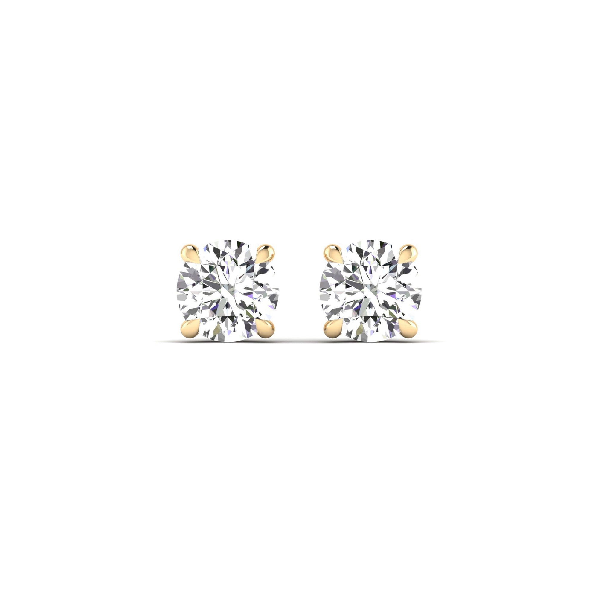 14K Yellow Gold - 1.00