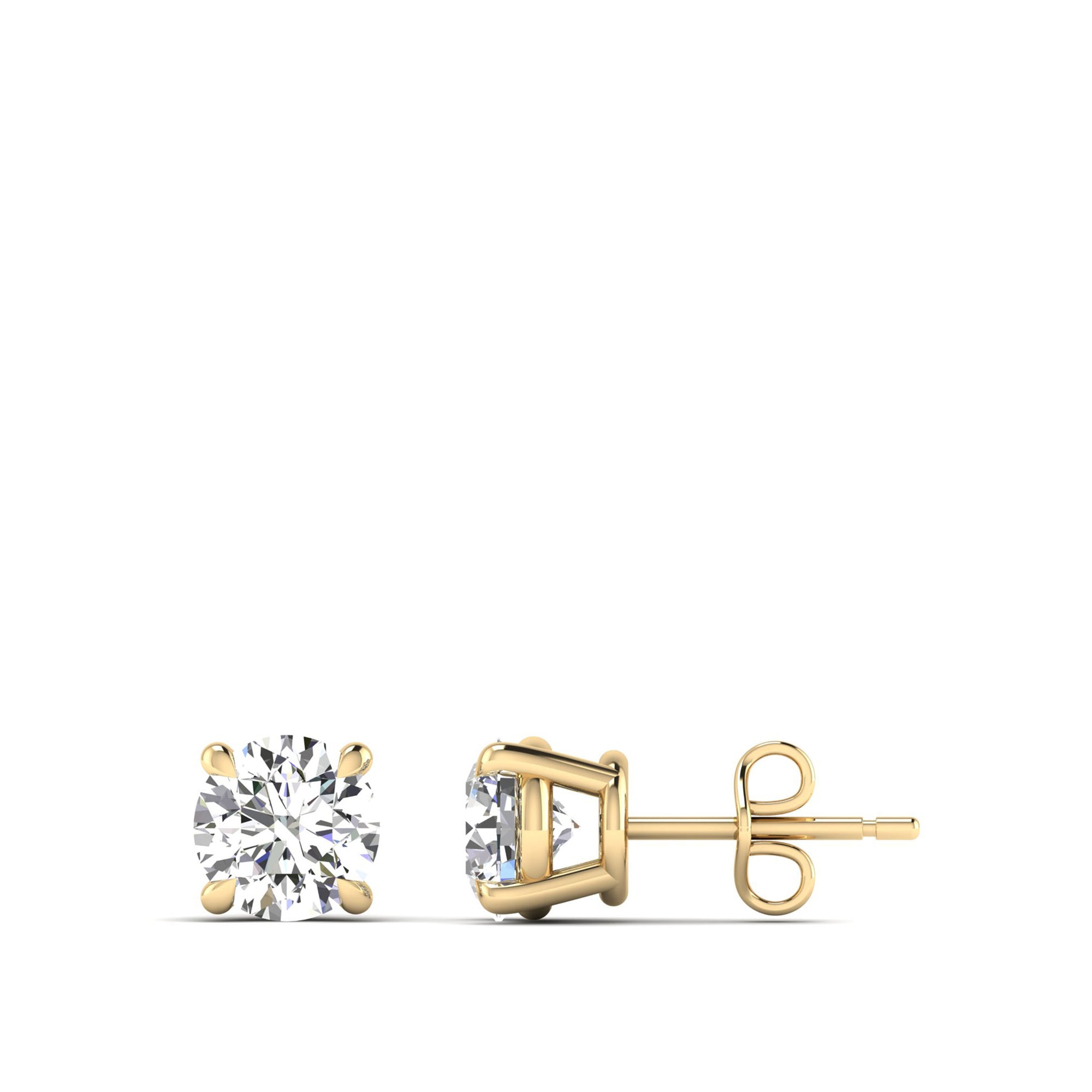 14K Yellow Gold - 1.00