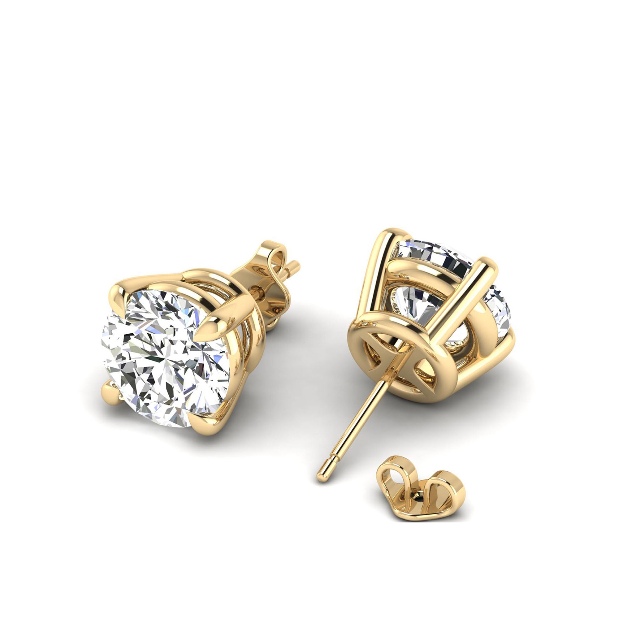 14K Yellow Gold - 3.00