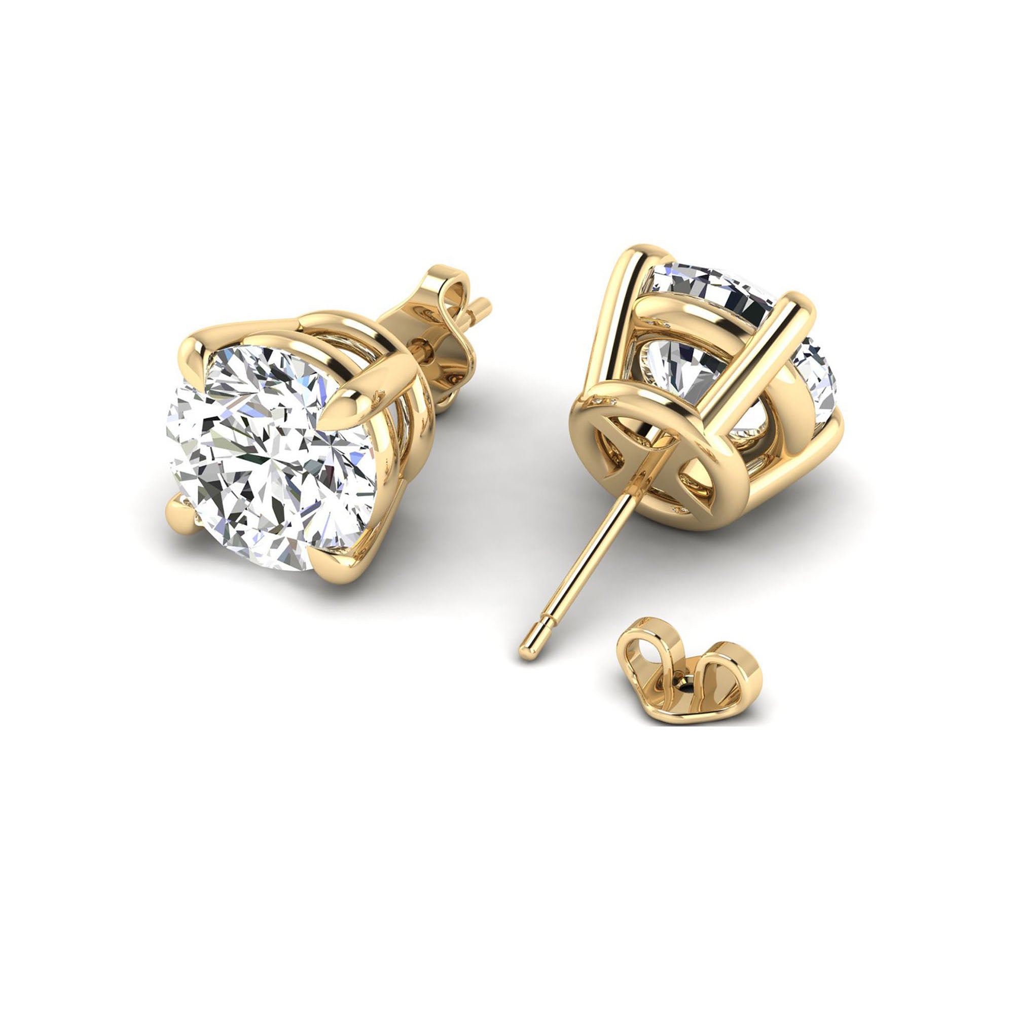 14K Yellow Gold - 3.00