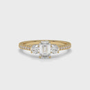 14K Yellow Gold - 1.05