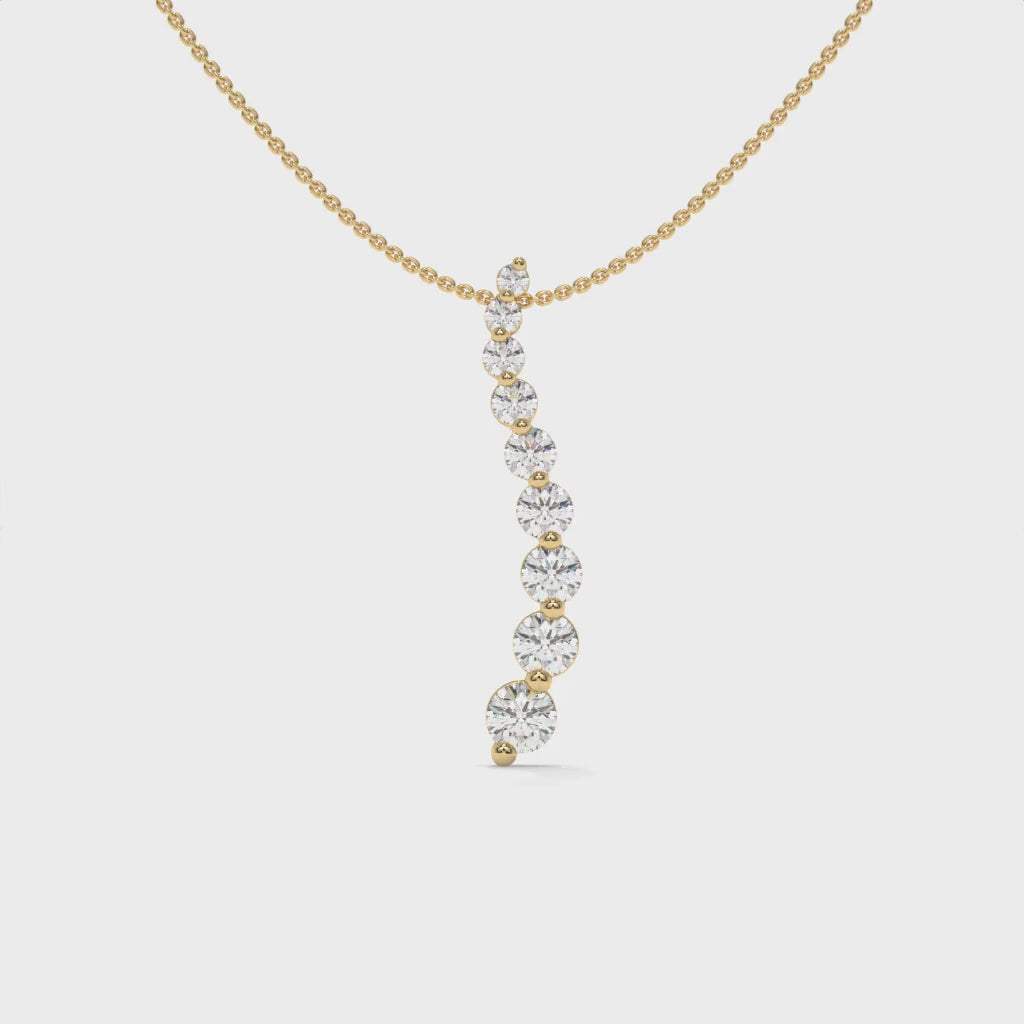 14K Yellow Gold - 1.00