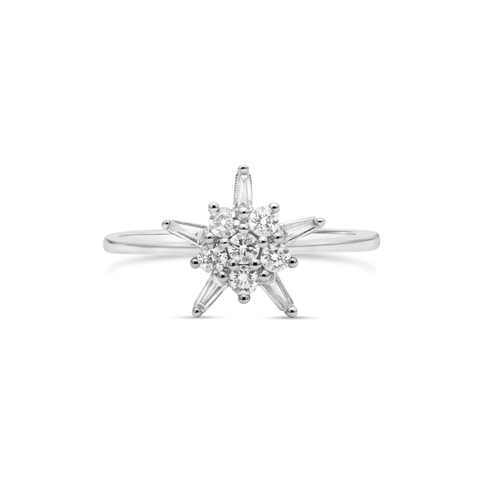 14K White Gold