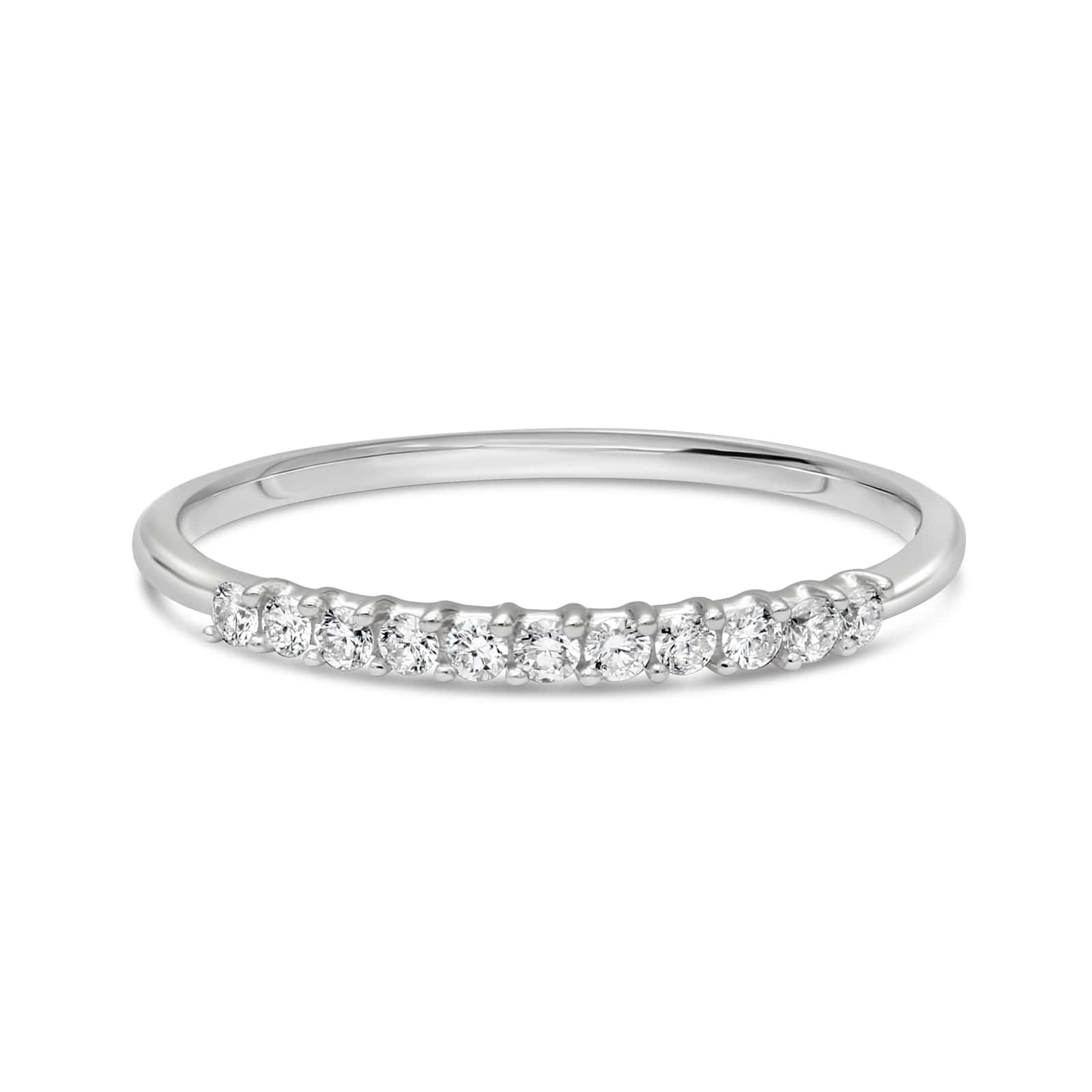 14K White Gold - 0.17